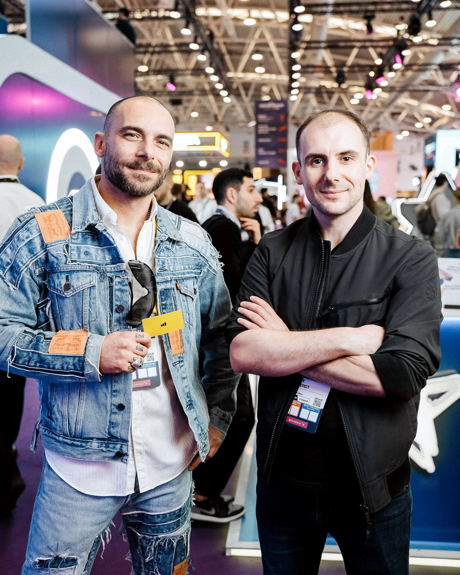 Lele and Jimmy at SiGMA Rome 2025