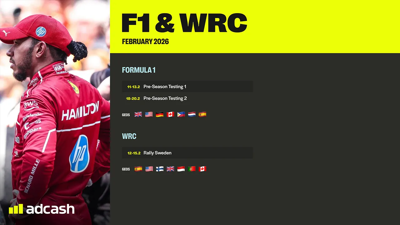 Motorsports February 2026 Key Dates