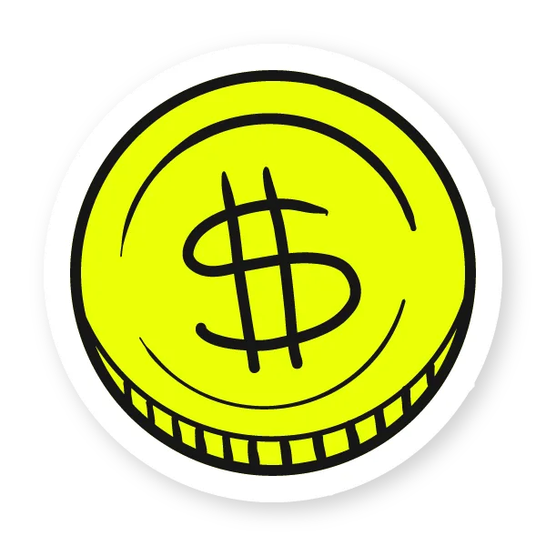 Referral program money earn icon