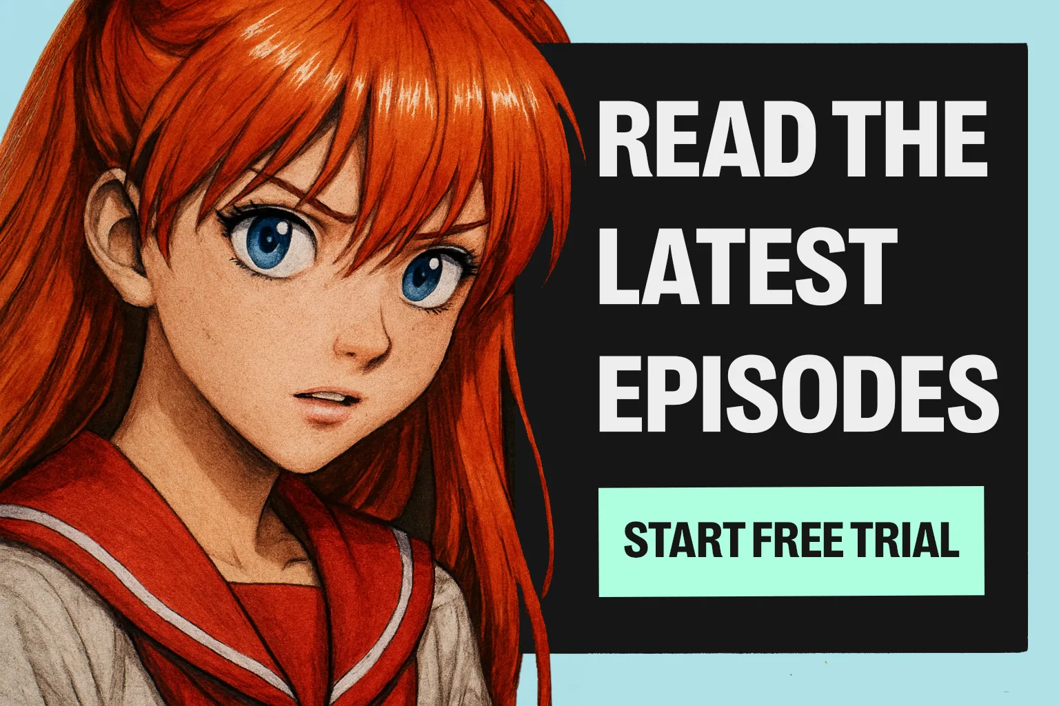 display ad manga example