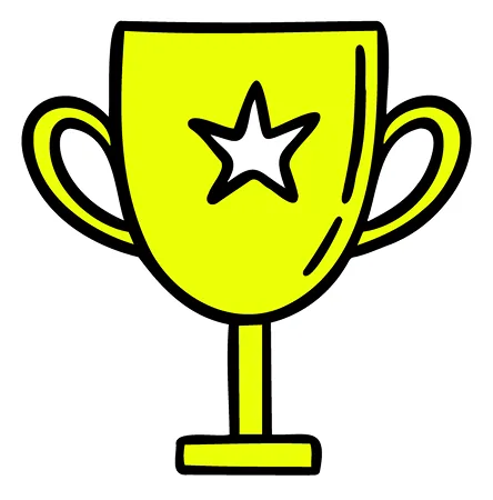 trophy sticker